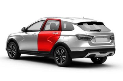 Дверь задняя левая LADA VESTA NG SW CROSS универсал 8460013102